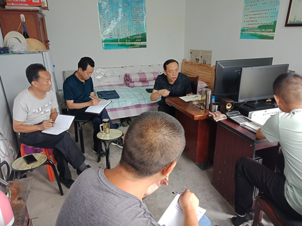 隴運集團(tuán)公司黨委書記、董事長李寅祥深入琵琶鎮(zhèn)寧強村檢查指導(dǎo)幫扶工作