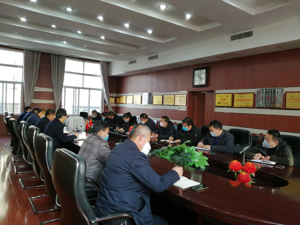隴運集團公司黨委安排部署復工復產及疫情防控工作