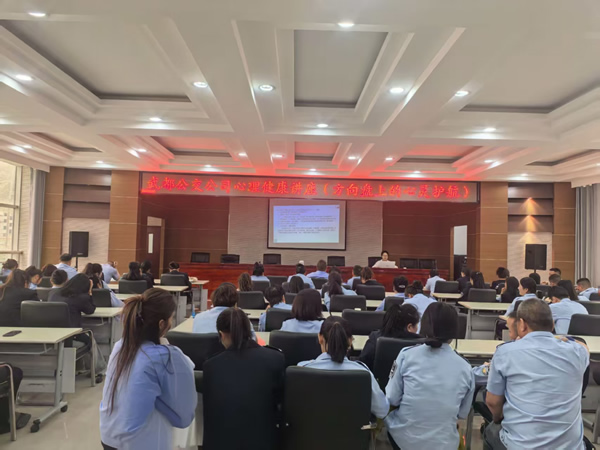 筑牢心靈防線 護航平安出行——隴南市隴運集團武都公交公司開展駕駛員心理健康專題培訓